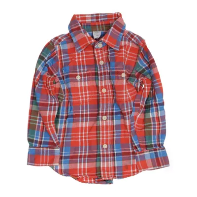 Flannel shirt (Red, Blue, Green, White) from Gap Cotton