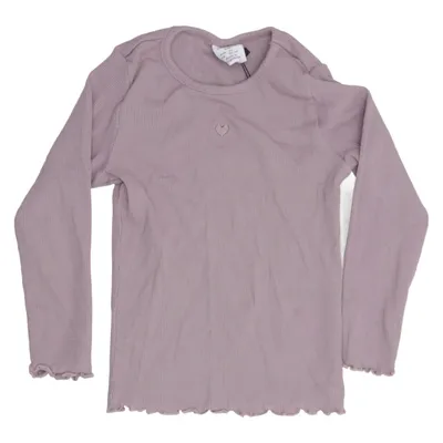 Långärmad t-shirt (Lila) från Lindex Kids Bomull, Elastan