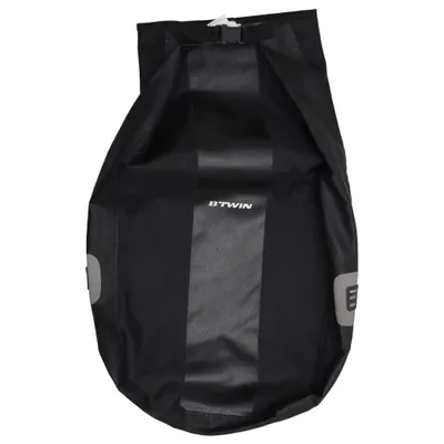 Panier de vélo (Noir) de BTWIN Polyester