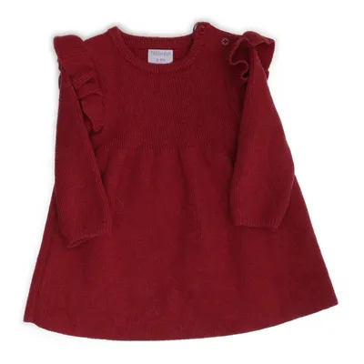 Kjole (Rød) fra Fred & Flo Polyamid, Polyester, Viscose