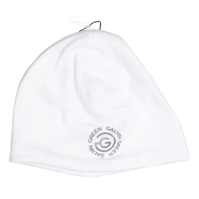 Beanie (Wit) van Galvin Green Elastaan, Polyester