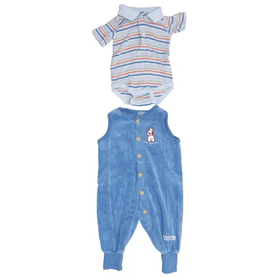 Ensemble (Bleu) de European Kids Lindex Coton, Polyester