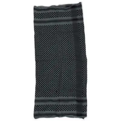 Tube scarf (Black, Green) from Passigatti Cotton