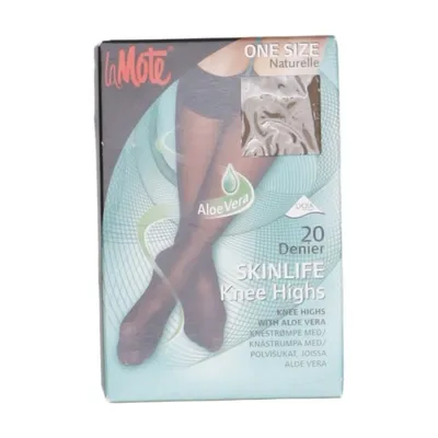 Knästrumpor (Svart) från Lamote Elastan, Polyamid