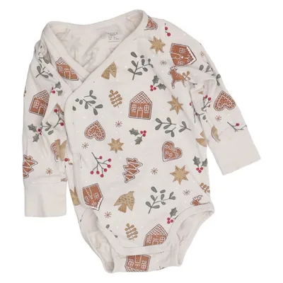 Body (Beige, Flerfärgad) från Lindex Baby Bomull, Elastan