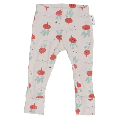 Leggings (Beige, Rød, Grøn) fra Minories Bomuld, Elastan