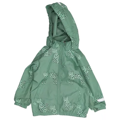 Regnjacka (Grön) från Lindex Polyester