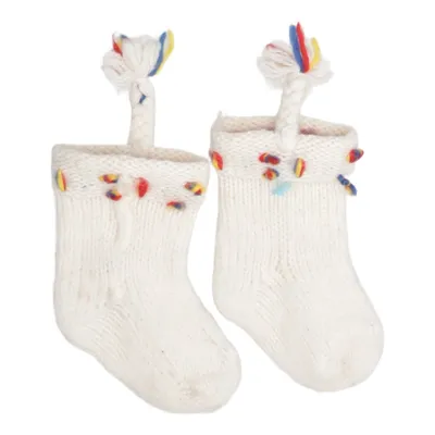 Chaussons pour bébé (Blanc, Multicolore) de Börjesson Laine
