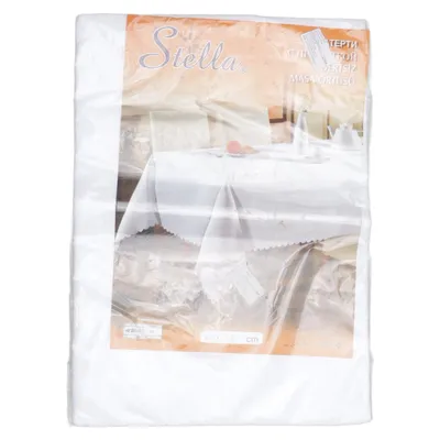 Tablecloth (White) from Stella Polyester