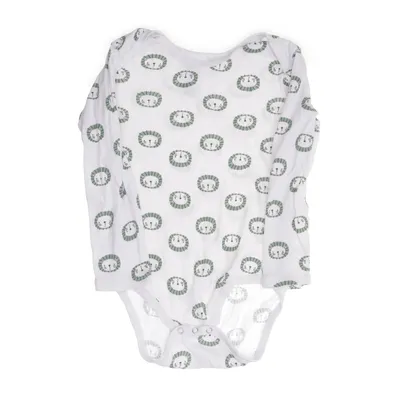 Body (Blanc, Vert) de Pocopiano Coton biologique