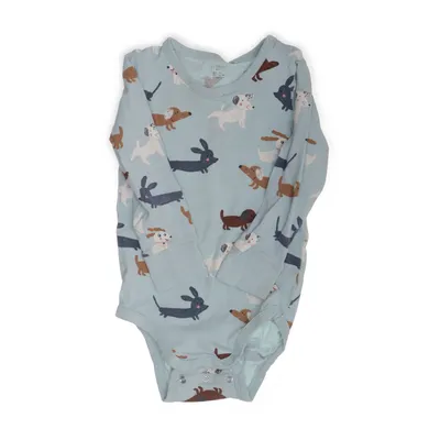 Body (Blå, Flerfärgad) från Lindex Baby Bomull, Elastan