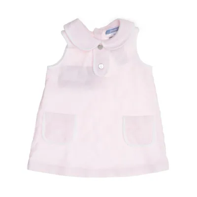 Kjole (Pink, Hvid) fra Jacadi Bomuld