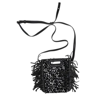 Sac à bandoulière (Noir) de Maje