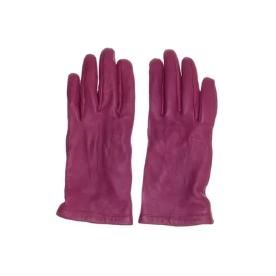 Leather gloves (Purple) from John Lewis