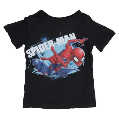T-shirt (Noir, Multicolore) de Spiderman Coton