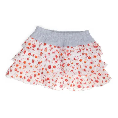 Jupe (Blanc, Multicolore) de Dji