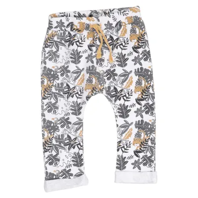 Sweatpants (White, Multicolored) from Petter & Kajsa Cotton, Polyester