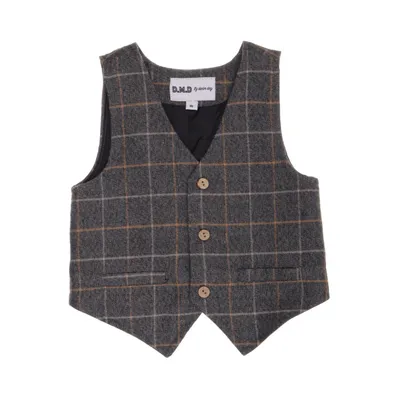 Vest (Grå, Flerfarvet) fra D.M.D by Denim Day