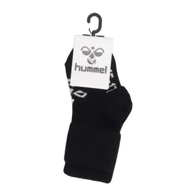 Chaussettes (Noir, Blanc) de Hummel Coton, Élasthane, Polyamide