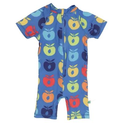 Rompers (Blue, Multicolored) from Småfolk Elastane, Polyamide