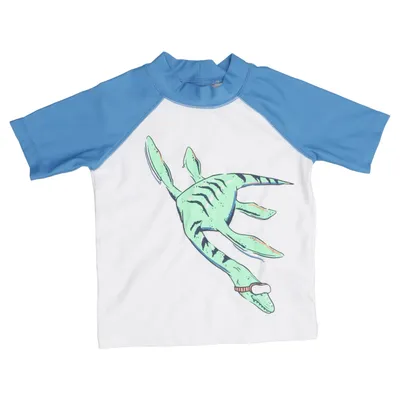 Zwemshirt (Blauw, Wit, Groen) van Carter's Elastaan, Polyester
