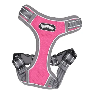 Harnais pour chien (Rose, Gris) de The Dog