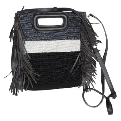 Shoulder-bag (Black, Blue, White) from Maje