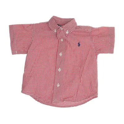 Kortärmad skjorta (Röd, Vit) från Ralph Lauren Bomull