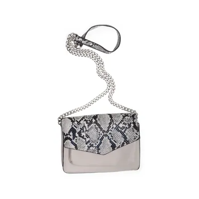 Shoulder-bag (Beige, Black, White) from Bershka Accessories Polyurethane