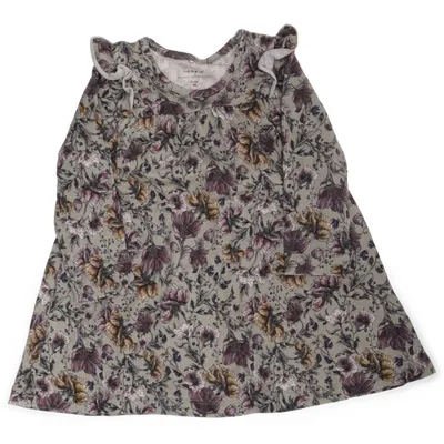 Dress (Green, Multicolored) from Name It Organic cotton, Elastane, Modal