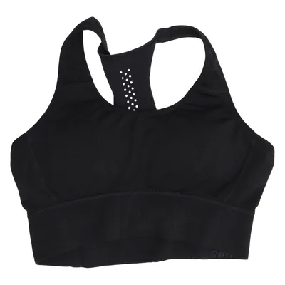 Sport-bh (Zwart) van Mons Royale Elastaan, Merinowol, Nylon, Gerecycled polyester