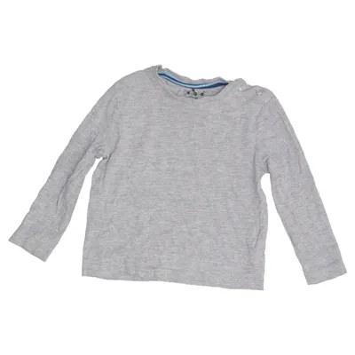 Langærmet t-shirt (Grå) fra Kuniboo Bomuld, Viscose