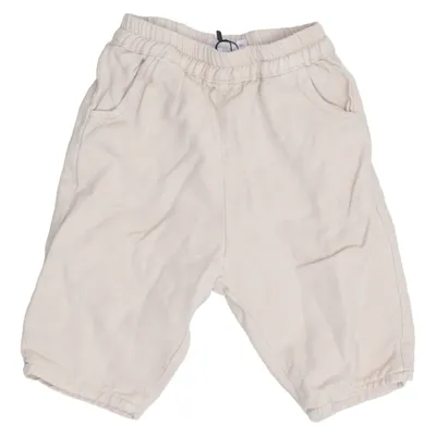 Pantalon (Beige) de Zara Coton, Lyocell