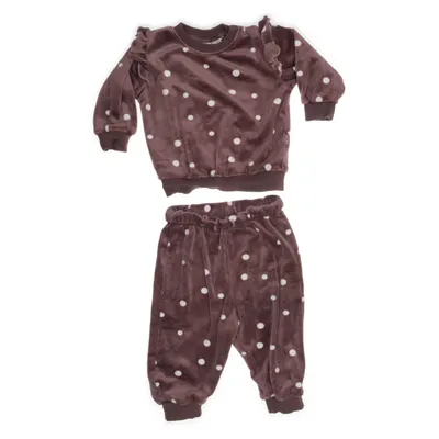 Mjukisset (Lila, Vit) från MyWear Baby Elastan, Polyester
