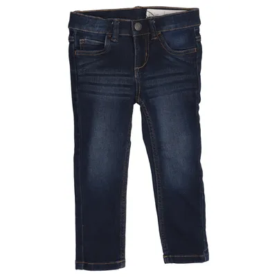 Jean (Bleu) de Lupilu Coton, Élasthane, Polyester