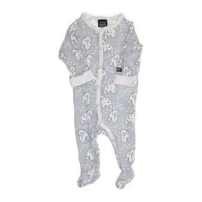 Sparkdräkt (Blå, Vit) från Villervalla Ekologisk bomull, Elastan