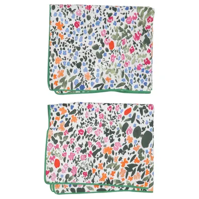 Kuddfodral (Vit, Flerfärgad) från Marimekko Bomull
