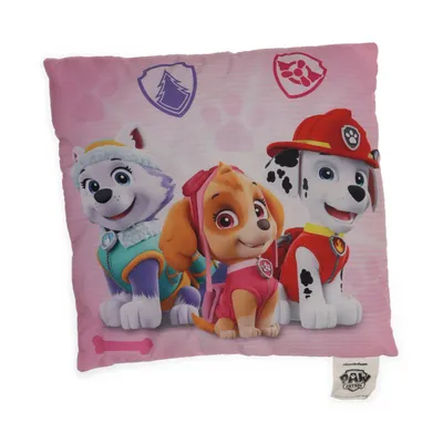 Sierkussen (Roze, Meerkleurig) van Paw Patrol Polyester