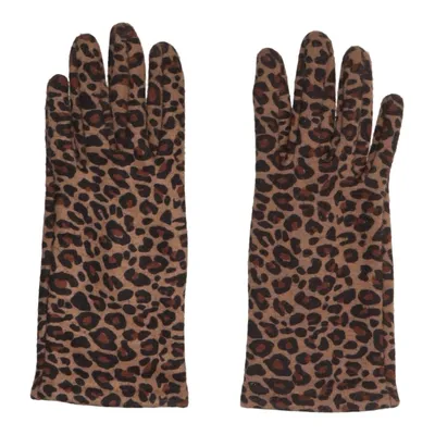 Handschoenen (Bruin, Meerkleurig) van Lindex Elastaan, Polyester