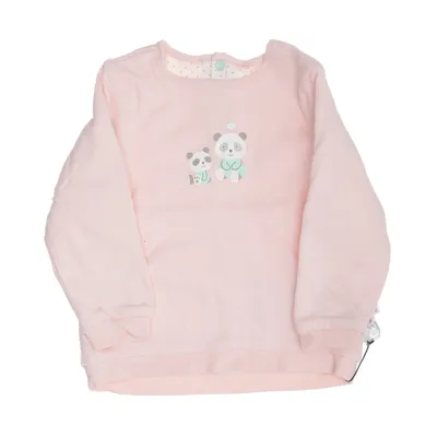 Sweatshirt (Roze) van Bornino Katoen