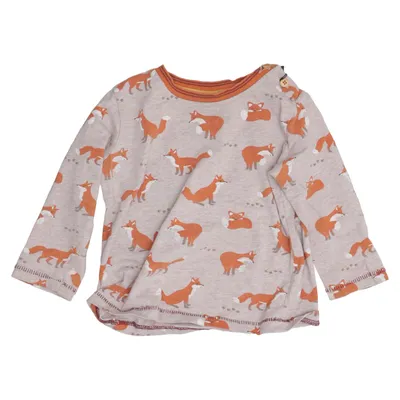 Long sleeve T-shirt (Gray, Brown) from Pusblu Cotton