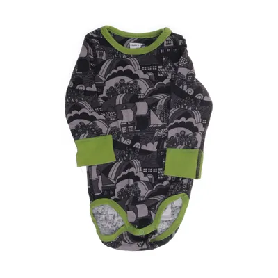 Body (Grå, Flerfärgad) från Polarn O. Pyret Bomull