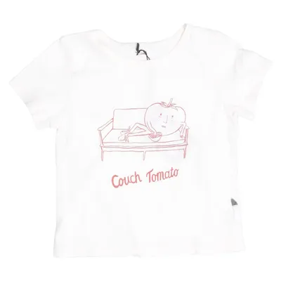 T-shirt (Hvid) fra Oeuf Økologisk bomuld