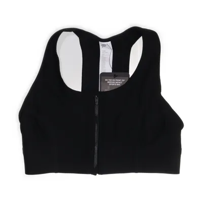 Sport-BH (ON-THE-GO FRONT ZIP MEDIUM IMPACT SPORTS BRA) från Fabletics Elastan, Polyamid, Polyester