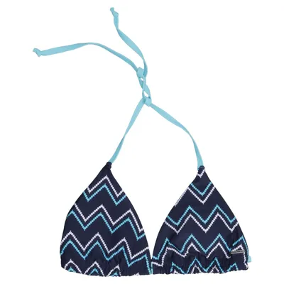 Haut de bikini (Bleu, Blanc, Multicolore) de Salming Élasthane, Polyamide