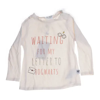 Långärmad t-shirt (Beige) från Harry Potter x H&M Bomull