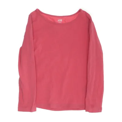 Långärmad t-shirt (Röd) från H&M Basic Bomull, Elastan