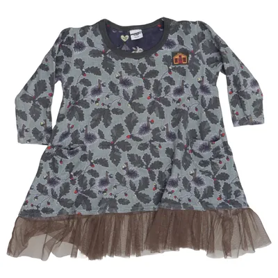 Dress (Green, Multicolored) from Modeerska Huset Organic cotton