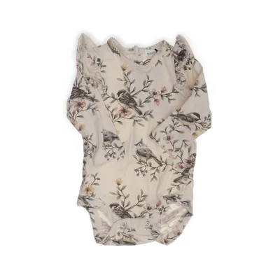 Body (Beige, Flerfärgad) från Newbie by KappAhl Bomull, Elastan