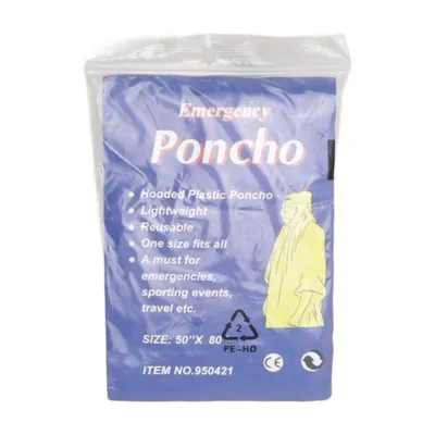 Regnponcho (Gul) från Handelsbanken